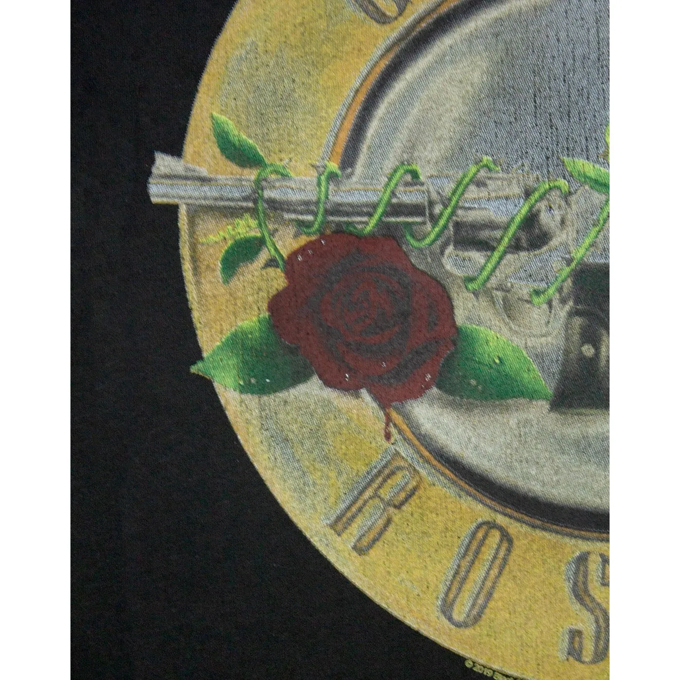 Amplified Womens/Ladies Guns N Roses Drum Sleeveless T-Shirt