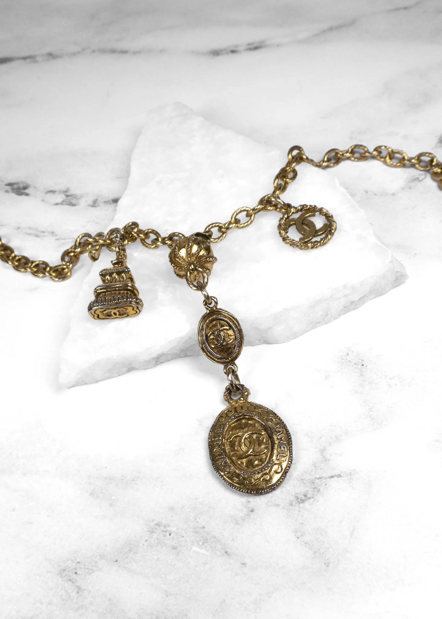 Chanel Coin Medallion Belt
