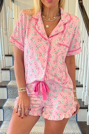 Christmas Print Pajama Set - Two Styles
