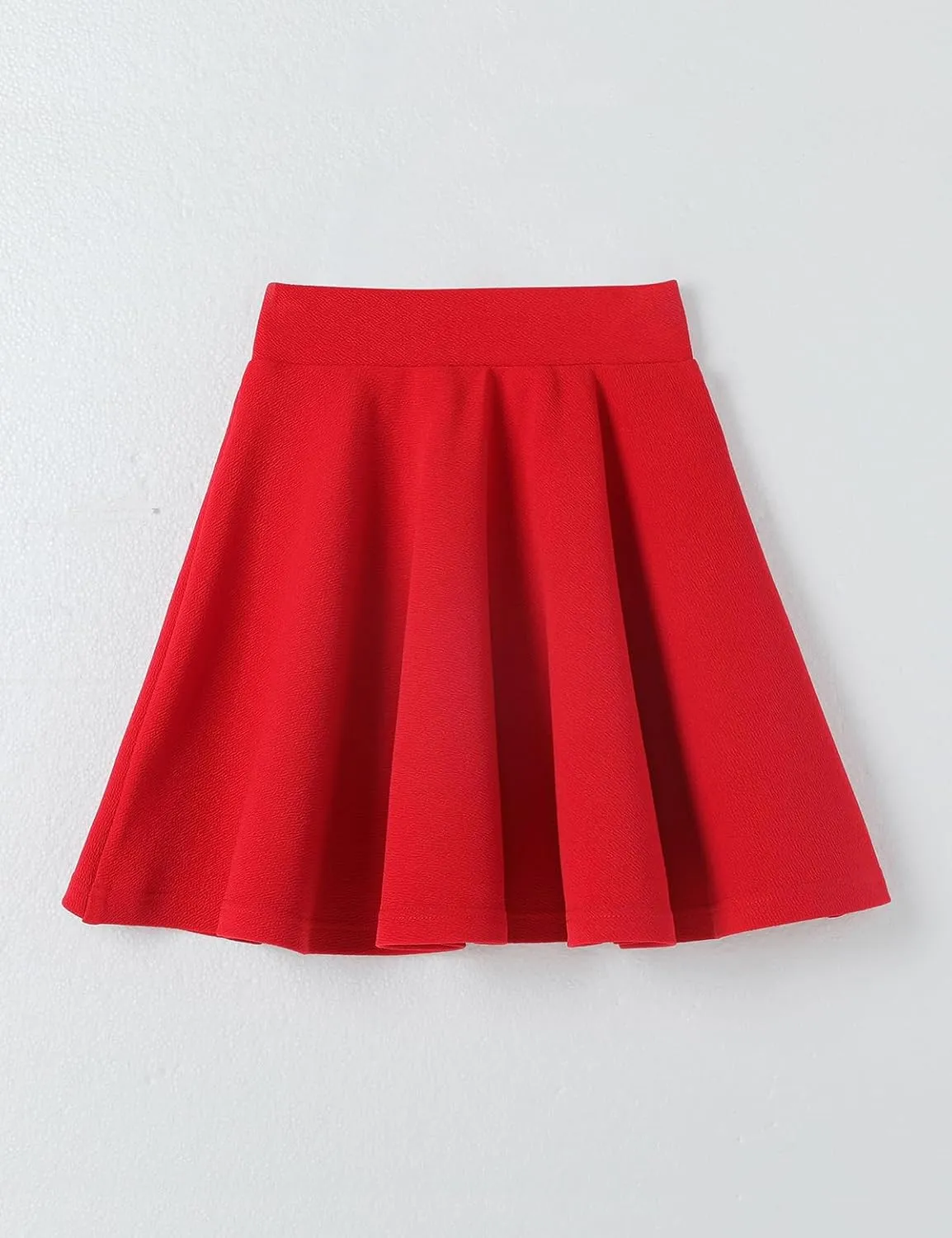 Skirt for Girls,Uniform Pleated Skater Skirts Kids Casual Mini Flare Plain
